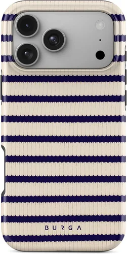 Vista 10 de BURGA - Funda p/teléfono compatible con iPhone 13 Pro, carcasa rígida híbrida de 2 capas + Funda protectora de silicona, almendras latte a lunares