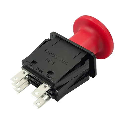 Vista 17 de 4174684 Interruptor de toma de fuerza de embrague de cortacésped, 8 terminales de 10 amperios, apto para cortacésped Dixie Chopper y compatible