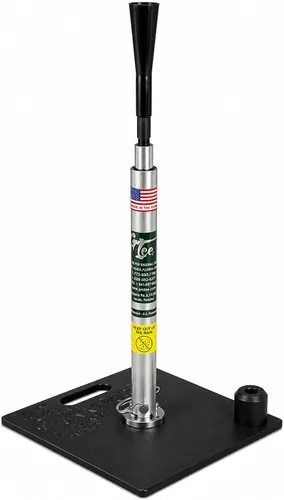 Vista 4 de G Tee Classic Baseball/Softball Batting Tee Adjustable Flexible Rubber Cup & Stainless Steel Aluminum Base Best Tee for All Ages Used by Pros