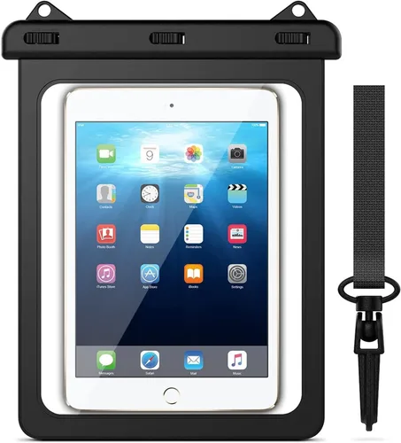 Vista 9 de Funda impermeable para tablet de 8 pulgadas, bolsa seca con cordón para iPad mini 2019/4/3/2, Galaxy Tab A / S2 / Tab E 8.0", ASUS ZenPad, Fire HD