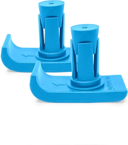 Vista 11 de Flexfit - Sandalias universales de esquí, 1 par (azul)