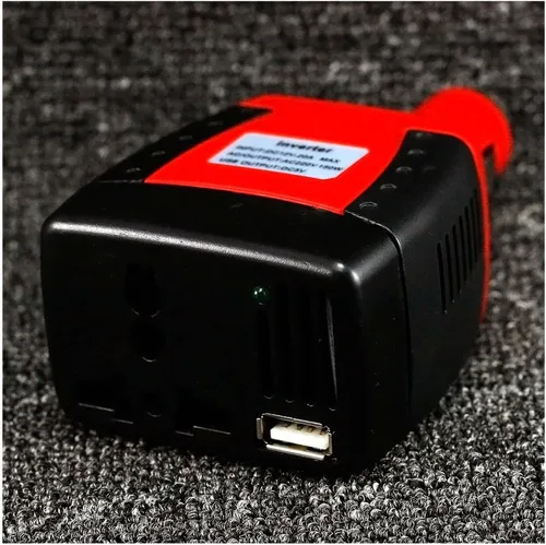 Vista 2 de SING F LTD Adaptador de corriente inversor de coche w USB 150W DC 12V a AC 110 o 220 V piezas vehículos