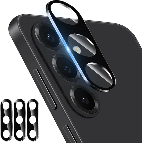 Vista 13 de Paquete de 3 protectores de lente de cámara Dengduoduo para Samsung Galaxy A15 5G, protector de cámara de vidrio templado, cubierta trasera