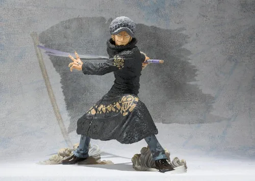 Vista 4 de Bandai Tamashii Nations Figuarts ZERO Law Battle Version Trafalgar Figura de juguete