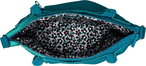 Vista 5 de Vera Bradley Bolso de microfibra Hadley on The Go, azul marino clásico, talla única