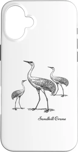 Vista 23 de Sandhill Crane Bird Ornithology Case for iPhone 17