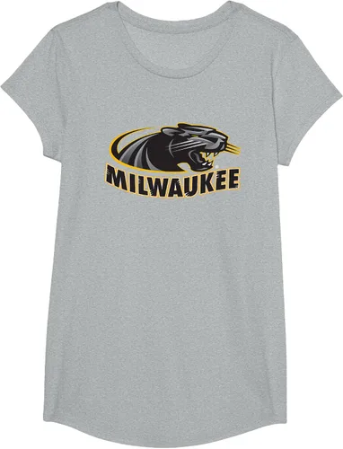 Vista 14 de Wisconsin Milwaukee Panthers Icon Camiseta, Negro