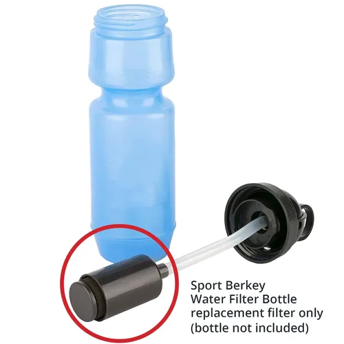 Vista 3 de Filtro de repuesto auténtico para botella de filtro de agua Sport Berkey