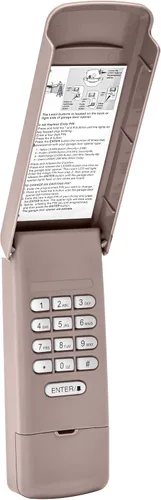 Vista 9 de 878Max - Teclado universal para abridor de puerta de garaje LiftMaster Gris