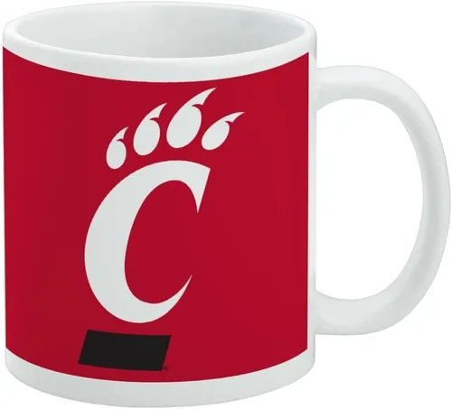 Vista 164 de Taza de cerámica con el logotipo principal de la Universidad Rider, taza de regalo novedosa para café, té y bebidas calientes, 11oz, blanca