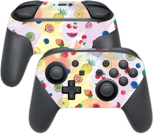 Vista 31 de MightySkins Skin compatible con Nintendo Switch Pro Controller - Negro abstracto Funda protectora de vinilo duradera y única Fácil de aplicar