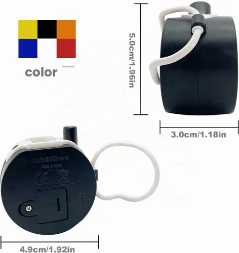 Vista 2 de Tally Counter Digital LCD Electrónico Handheld 5-Digit Number Count Clicker Negro