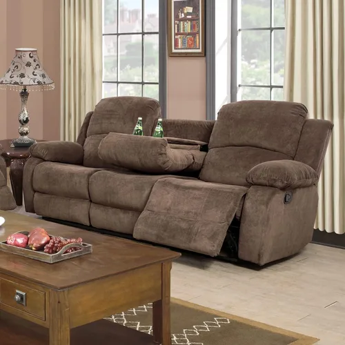 Vista 67 de A Ainehome Juego de Muebles de Sala de Estar de Cuero Reclinable Juego de Sofá Sillón Loveseat Juego de Muebles Sofá para Sala de Estar/Espacio