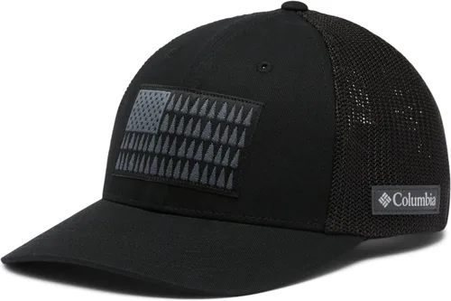 Vista 19 de Columbia Bola de malla unisex con bandera de árbol Verde oliva/azul marino universitario