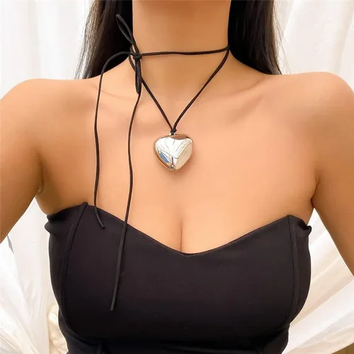 Vista 3 de Y2k Accessories - Collar Y2k para mujer, accesorios estéticos, joyería de preppy Y2k