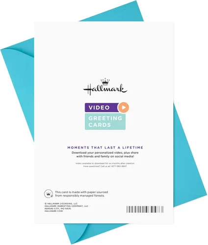 Vista 8 de Hallmark Tarjeta de video personalizada para el día de la madre, Mom Love (graba tu propio video saludo)