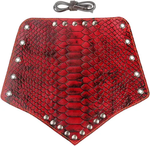 Vista 8 de COOLLA Knight - Pulsera de cuero genuino con brazalete ancho