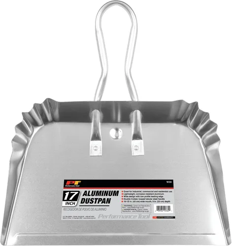 Vista 9 de Performance Tool Recogedor de aluminio W30 de 17 pulgadas.
