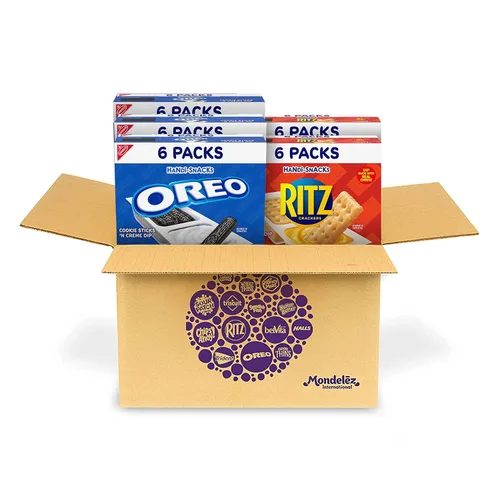 Vista 11 de Handi-Snacks OREO & RITZ Paquete variado, 30 paquetes de aperitivos (el surtido puede variar)
