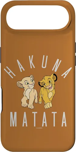 Vista 26 de Funda para iPhone 13 Pro Max Disney The Lion King Simba y Nala Hakuna Matata