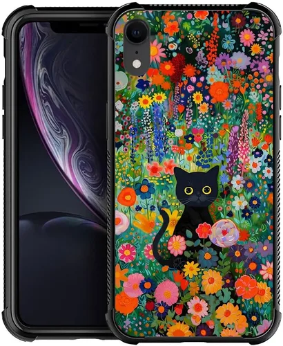 Vista 12 de DJSOK Funda compatible con iPhone XR, H American Eagle Flag con cuatro esquinas, protección a prueba de golpes, TPU suave y patrón de policarbonato