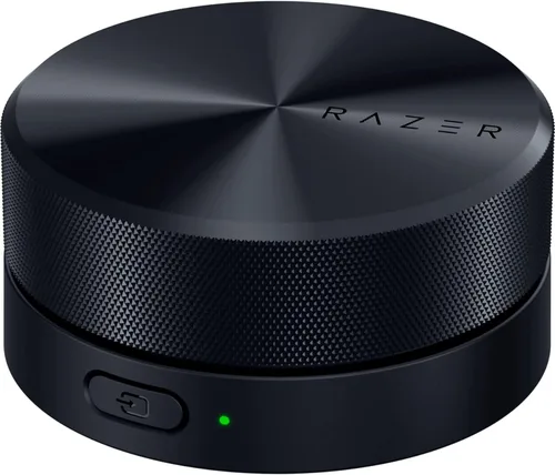 Vista 8 de Razer Wireless Control Pod para Nommo V2 y Leviathan V2, USB y Bluetooth Advanced Audio Control Pod, RGB Light Customization, Rotatable, Clickable