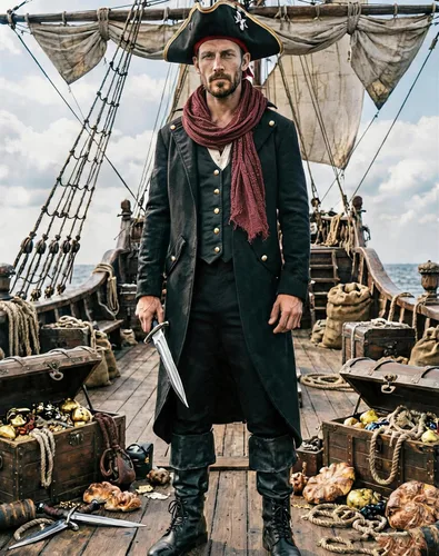 Vista 3 de SIAEAMRG Renaissance Pirate Gothic Tailcoat Jackets Halloween Costumes Men Negro