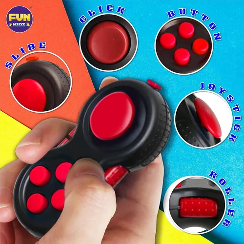Vista 4 de Caja de juguetes para niñas y niños, FunKidz paquete misterioso de juguetes sensoriales para la ansiedad para niños, regalos para fiestas, premios
