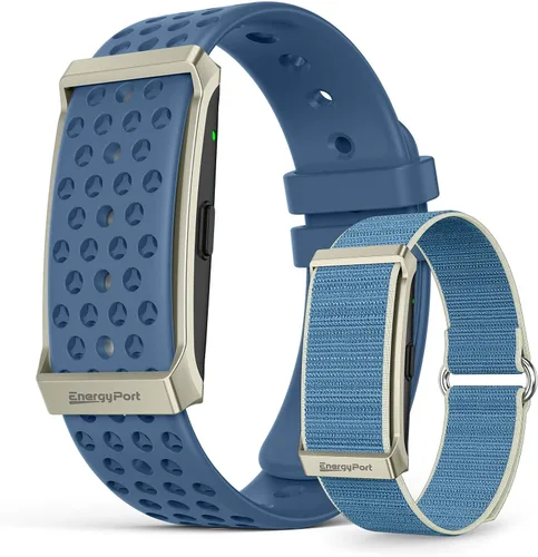 Vista 8 de EnergyPort Smart Bracelet with Blood Oxygen/Blood Pressure Monitor, 60-Day Battery Health Fitness Tracker with 2 Bands,Lifetime Membership,Activity