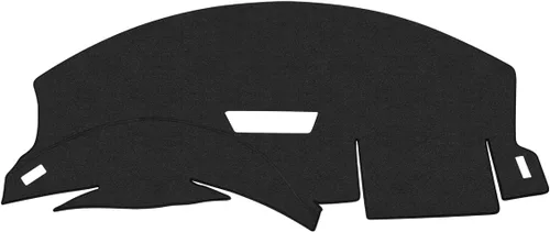 Vista 43 de CARTIST Cubierta negra para salpicadero para Toyota Solara 2004-2008, antideslizante, antirreflejo, protección UV, tapete interior de primera calidad