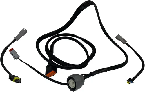 Vista 29 de PartsFlow Arnés de cableado universal extra largo de 12 circuitos Street Hot Rod Wire para Chevrolet Chevy Mopar para Ford Muscle Car, arnés
