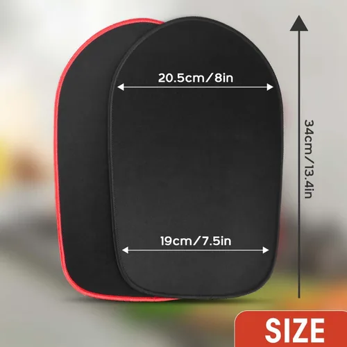 Vista 2 de Paquete de 2 alfombrillas deslizantes para batidora, batidora, compatible con batidora de pie Kitchenaid de 4.5 a 5 cuartos de galón, AirFryer