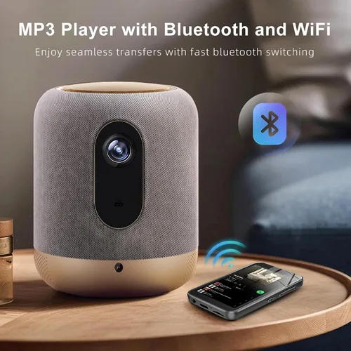Vista 6 de G7mini - Reproductor de MP3 Android con WiFi y Bluetooth, pantalla táctil de 3.4 pulgadas con altavoz, 1300 mAh, compatible