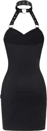 Vista 7 de Littleforbig Minivestido bodycon con cuello de bebé malo en algodón para mujer