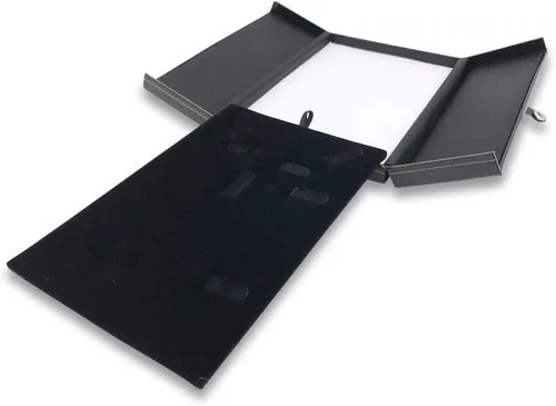 Vista 4 de 888 Display USA - Juego de collar y pulsera con anillo y caja de regalo, sin metal