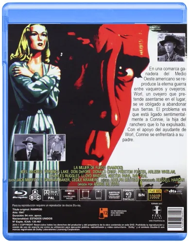 Vista 2 de Ramrod (1947) ( Ram rod ) Blu-Ray, Reg.ABC Import - Spain