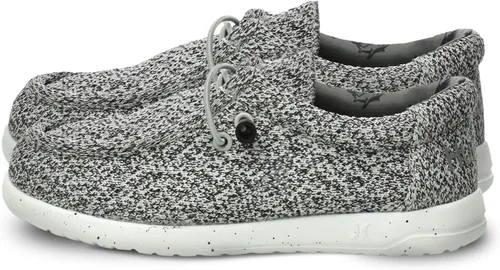 Vista 15 de Hurley - Mocasines elásticos con cordones para niños, zapatos de lona para niños y niñas - Cómodos, duraderos, elegantes - Zapatillas de moda