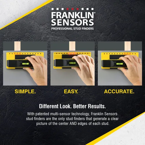 Vista 2 de ProSensor 710 + Stud Finder profesional con nivel de burbuja integrado y regla