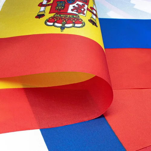 Vista 4 de Anley Bandera de cuerda de la Unión Europea, bandera de 28 países de la Unión Europea, decoración para gran inauguración, bar deportivo, eventos