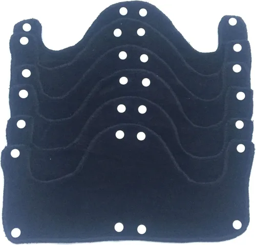 Vista 15 de Hard Hat Big Sweatband Reusable Washable Velvet Terry Cotton Hard Hat Liner snap on