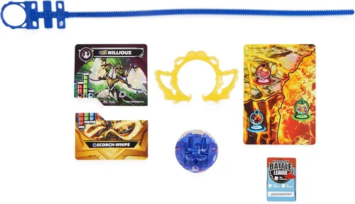Vista 2 de Bakugan 3.0 Tercera Generación 2023 Ataque especial Galáctico Raro Nillious