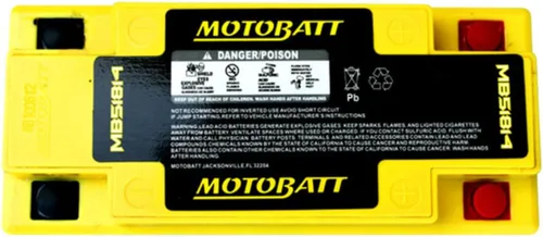 Vista 4 de MotoBatt DB Electrical MB51814 batería para Motobatt 22Ah, Bmw K1600gt, GTL 1600cc 11-14, K1300gt 1300cc 09-11, R75/5 750cc 70-73, R1100rs, Rt