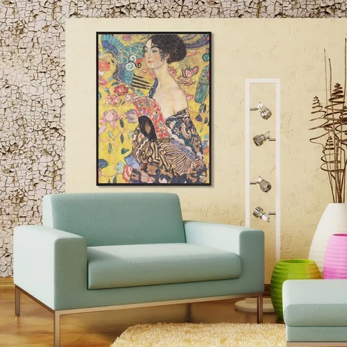 Vista 6 de Rompecabezas de 500 piezas para adultos de Gustav Klimt, pintura famosa de 500 piezas, rompecabezas desafiante perfecto para noches de juego