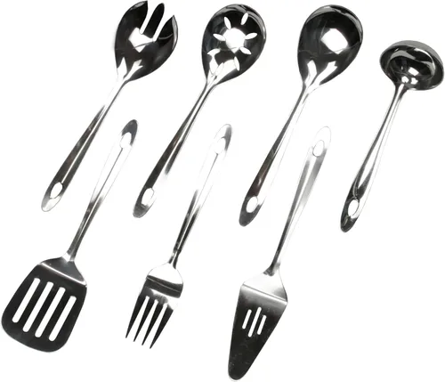 Vista 3 de Chef Craft Select Cucharón para servir, 8 pulgadas, acero inoxidable