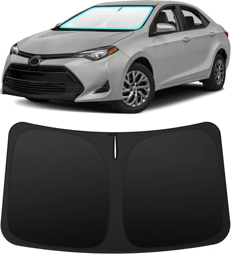 Vista 34 de INSAUTO Accesorios para parasol de parabrisas de ajuste personalizado para Acura RDX 2019-2026, parasol plegable para ventana delantera, reflector