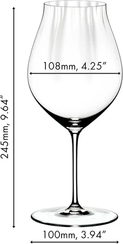 Vista 4 de Riedel Copas de vino de alto rendimiento, juego de 4
