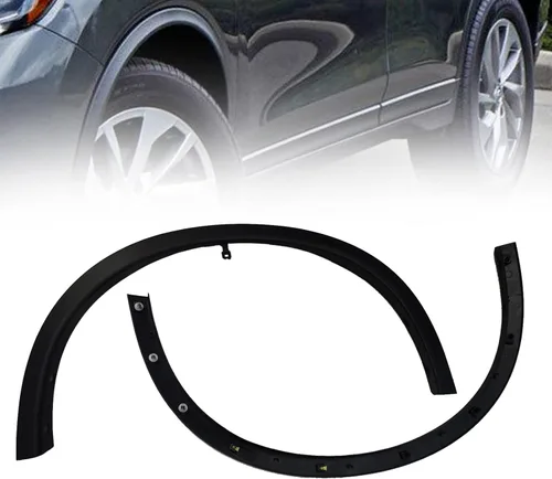 Vista 2 de 2 guardabarros de rueda delantera para Nissan Rogue 2014-2016, moldura de arco de rueda lateral izquierda y derecha, protector de bengala