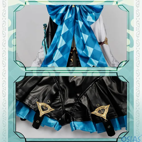 Vista 7 de OSIAS Lynette Disfraz de Cosplay (L)
