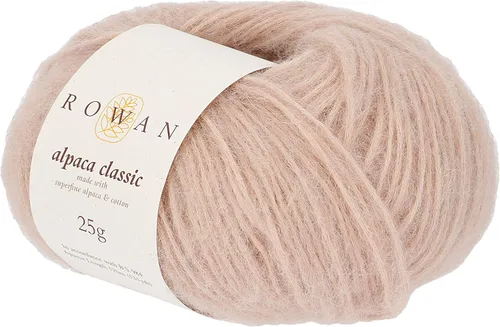 Vista 2 de Rowan Alpaca Classic - Ovillo de lana de 131 yardas, 0.88 oz (114 - Golden Girl)