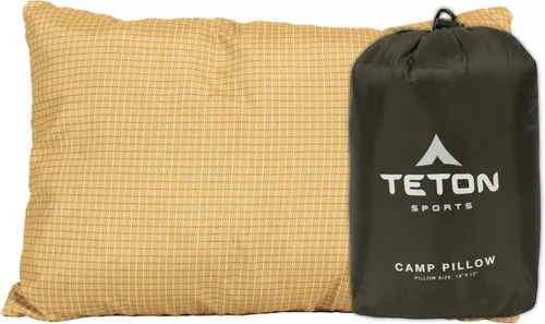 Vista 7 de TETON Sports almohada de campamento, perfecta para acampar y viajar, bolsa de viaje incluida